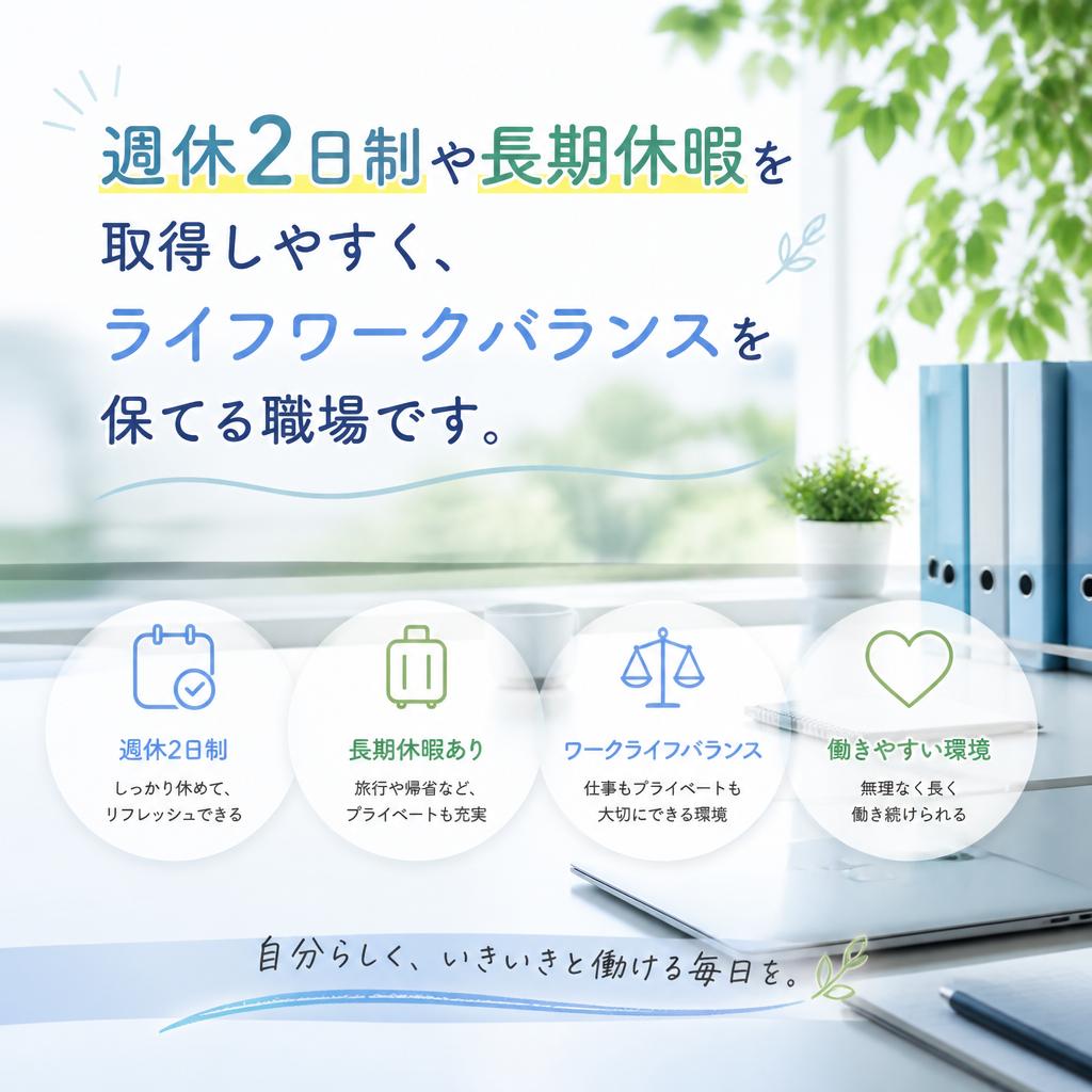 働きやすい職場環境
