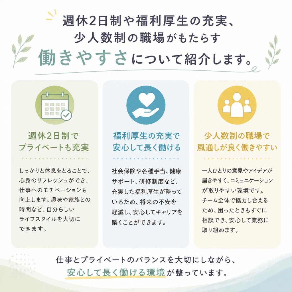 5. 働きやすい環境