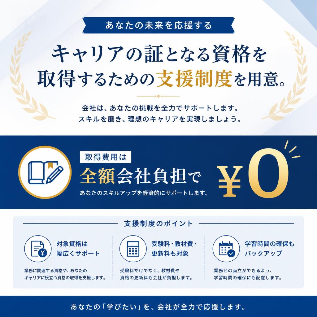 4. 資格取得支援制度