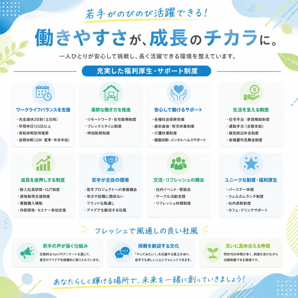 働きやすい職場環境